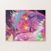 Puzzle Coeurs de fille Anime (Horizontal)