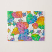 Puzzle Cœurs de la Saint-Valentin pastel impressionniste (Horizontal)