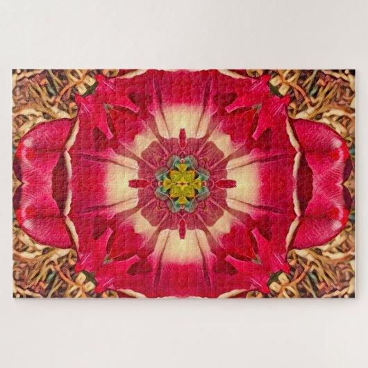 Puzzle Cœurs de Pivoine (Horizontal)