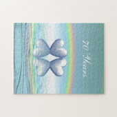 Puzzle Coeurs de platine du 70e anniversaire (Horizontal)