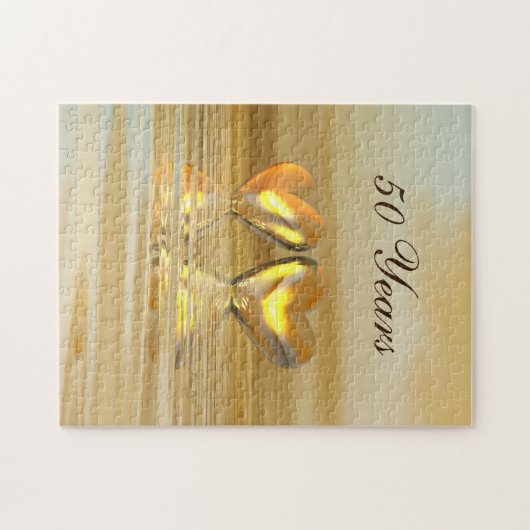 Puzzle Coeurs d'or (Horizontal)