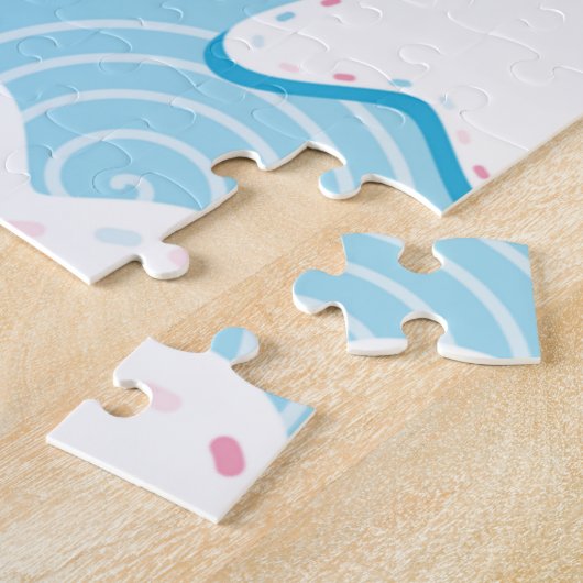 Puzzle Coeurs Et Étoiles (Côté)