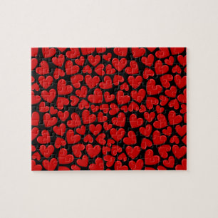 Puzzle Cœurs gonflés