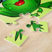 Puzzle Coeurs mignons nommés faits sur commande de (Côté)