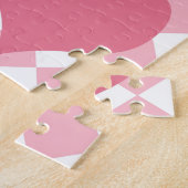 Puzzle Cœurs roses (Côté)