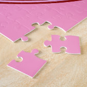 Puzzle Coeurs rouge et rose "3D" (Côté)