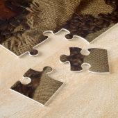Puzzle Coffee Grinder and Cup (Côté)