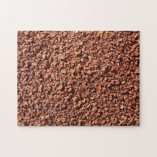 Puzzle Coffee Grinds Faux Texture