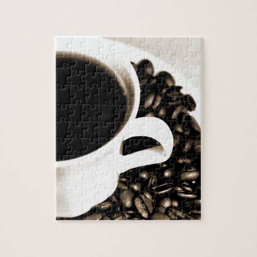 Puzzle Coffee / Kaffe (Vertical)