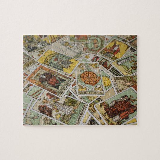 Puzzle Coffret motif de cartes Tarot (Horizontal)