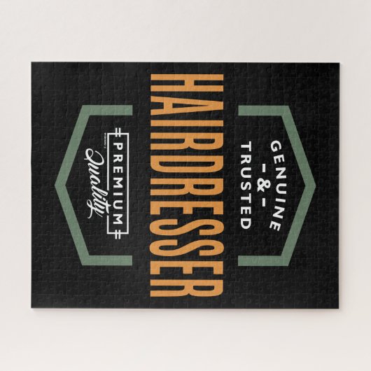 Puzzle Coiffeur authentique (Horizontal)