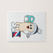 Puzzle Coiffeur avec ciseaux (Horizontal)