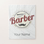 Puzzle Coiffeur de cheveux Hustler Coiffeur Rétro coiffeu (Vertical)