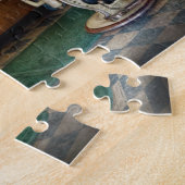 Puzzle Coiffeur - Frenchtown, NJ - deux vieilles chaises (Côté)