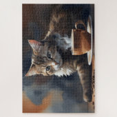 Puzzle Coin café du chat (Vertical)