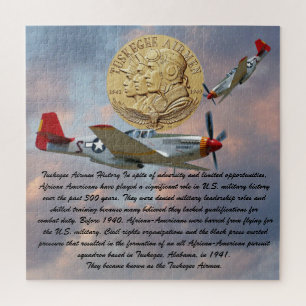 PUZZLE COIN D'AÉRONEF TUSKEGEE