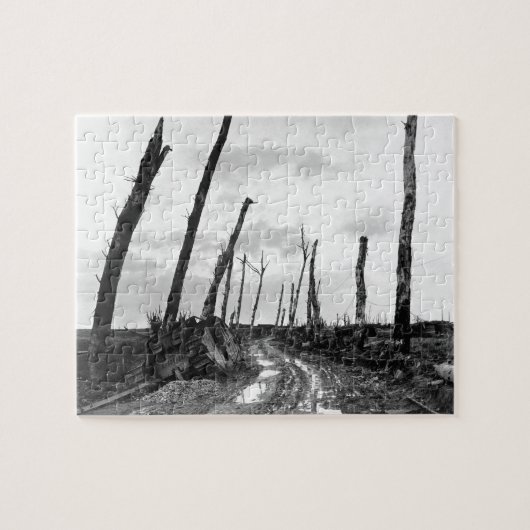 Puzzle Coin de la rue dans Poelcapelle Belgique (Horizontal)