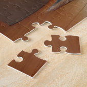 Puzzle Coin de lecture cosy de maman avec cadeau de fête (Côté)