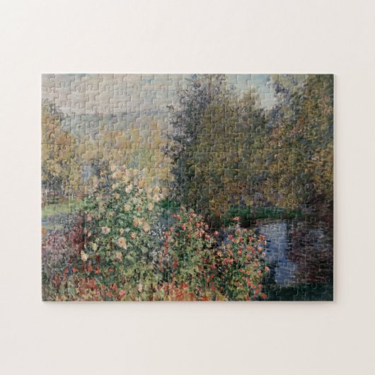 Puzzle Coin du jardin chez Montgeron - Claude Monet (Horizontal)