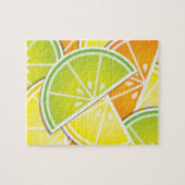 Puzzle Coincés d'agrumes funky (Horizontal)