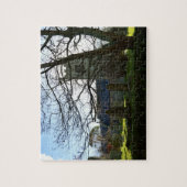 Puzzle Colan Church Près De Newquay Cornwall Angleterre (Vertical)