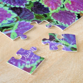 Puzzle Coleus bordeaux retombant (Côté)