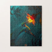 Puzzle Colibri dans le jardin (Vertical)