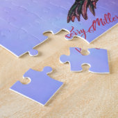 Puzzle Colibri Et Fleurs (Côté)