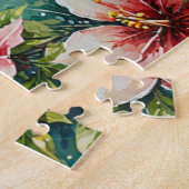 Puzzle Colibri et floraisons (Côté)