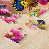 Puzzle Colibri et papillons (Côté)