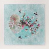 PUZZLE COLIBRI FLORAL (Horizontal)