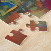 Puzzle Colibri Moderne Coloré Art (Côté)