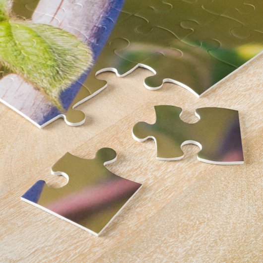 Puzzle Colibri posé sur un treillis (Côté)