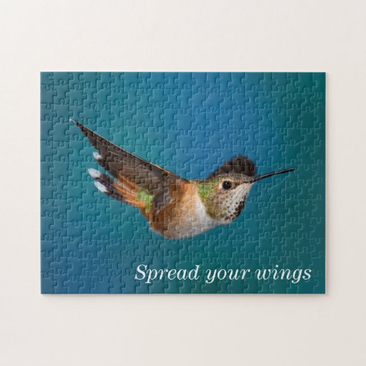 Puzzle Colibri Rufous (Horizontal)