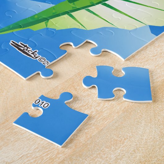 Puzzle Colibri : Stylisé (Côté)