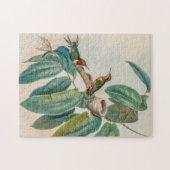 Puzzle Colibri vintage par John Gould (Horizontal)