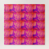 Puzzle Colibris en Coussin de lavande (Horizontal)