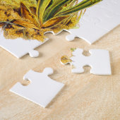 Puzzle Colibris et orchidées pourpres (Côté)