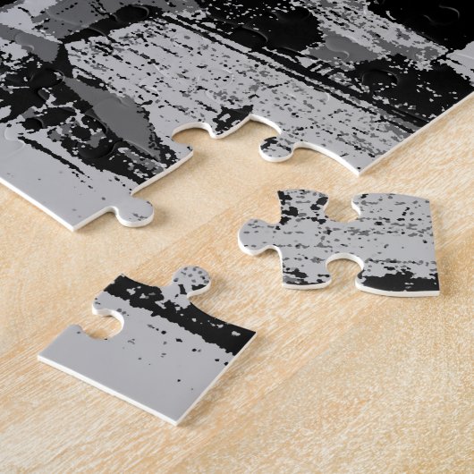 Puzzle Colisée noire et blanche (Côté)