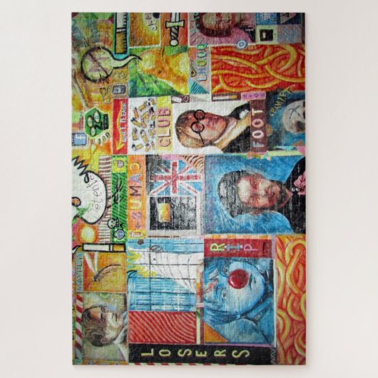 Puzzle collage (Vertical)