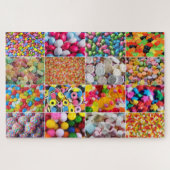Puzzle Collage de bonbons (Horizontal)