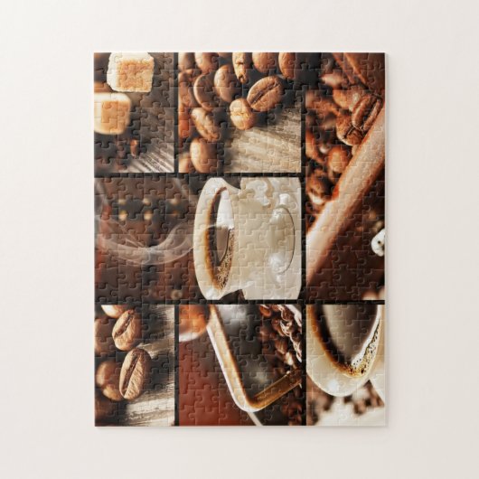 Puzzle Collage de café (Vertical)