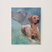 Puzzle Collage de chien de Rhodesian Ridgeback (Vertical)