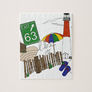 Puzzle Collage de couleur primaire d'amour de LBI