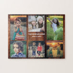 Puzzle Collage de famille 6 photos et nom de famille puz<br><div class="desc">Nom de famille,  collage photo personnalisé puzzle Vous pouvez le personnaliser et ajouter vos plus belles photos,  nom de famille et texte. Super !</div>
