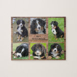 Puzzle Collage de famille 6 photos nom de famille et chie<br><div class="desc">Nom de famille,  photo de chien personnalisée collage puzzle Vous pouvez le personnaliser et ajouter vos plus belles photos,  nom de votre chien et nom de famille. Super !</div>