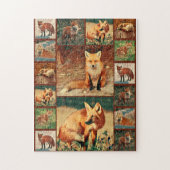 Puzzle Collage de Fox rouge (Vertical)