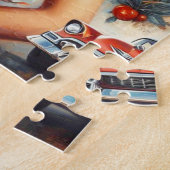 Puzzle Collage de la petite fille américaine (Côté)