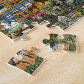 Puzzle Collage de l'Orégon et de Washington (Côté)