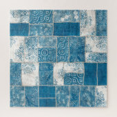 Puzzle Collage de patchwork : Mélange de Motif de surface (Vertical)